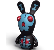 Raving Rabbids Travel in Time Black Skeleton Rabbid PVC 